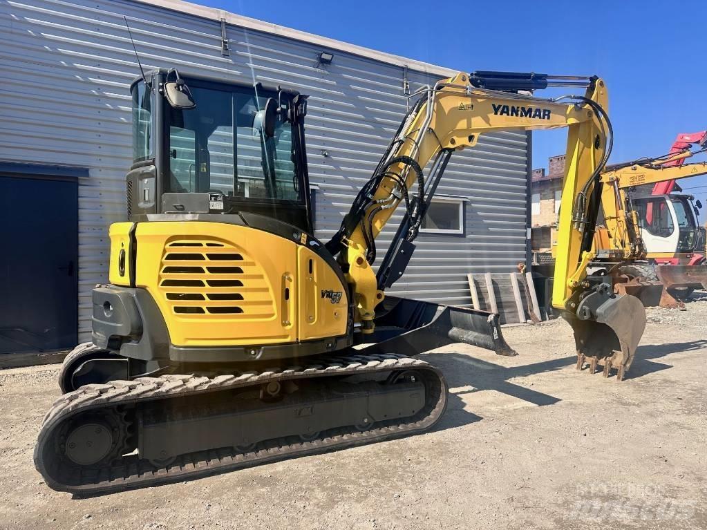 Yanmar Vio 57-U 6A Mini kotrók < 7t