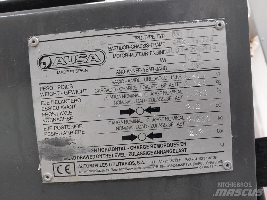 Ausa DV 17 Mezei dömperek