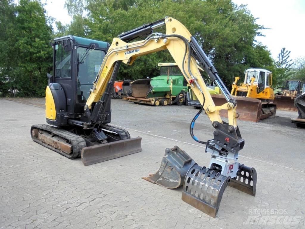 Yanmar Vio 33 U Mini kotrók < 7t