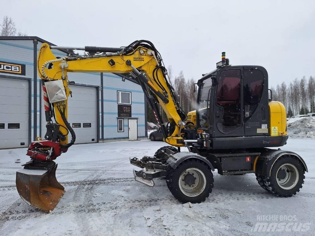 Wacker Neuson 9503-2 Gumikerekes kotrók