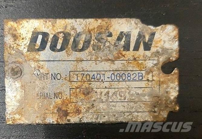 Doosan Final drive Alváz és felfüggesztés