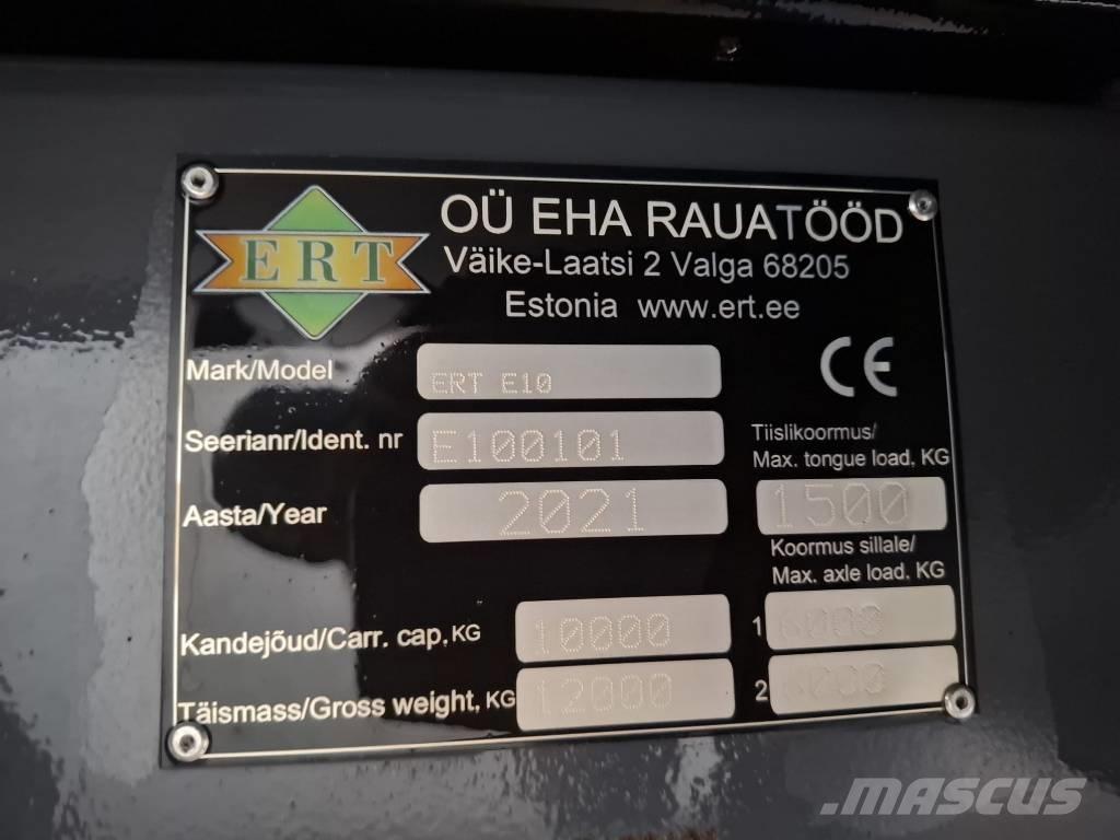 ERT E 10 Mezőgazdasági Általános célú pótkocsik