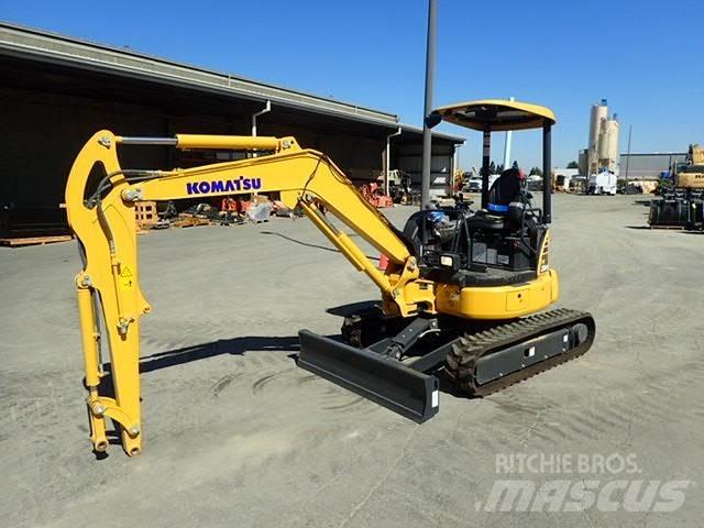 Komatsu PC35MR-5 Mini kotrók < 7t