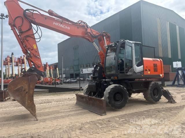 Hitachi ZX 170 W-3 Gumikerekes kotrók