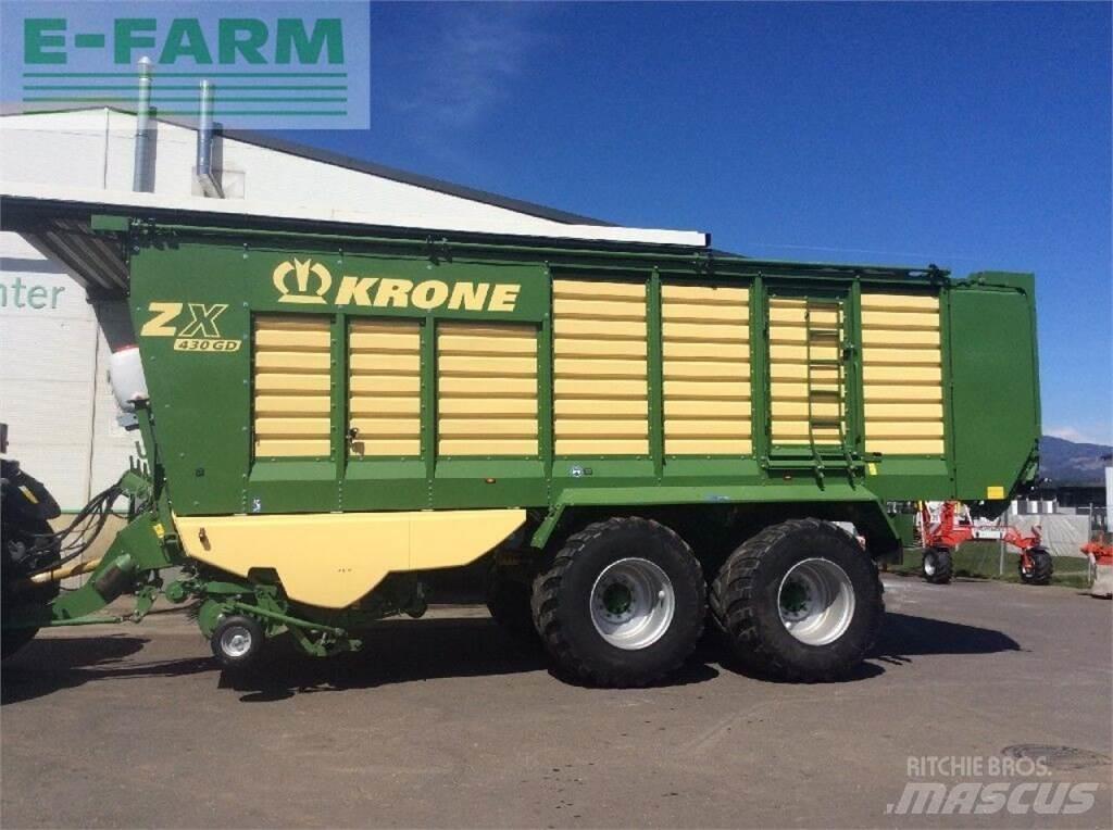 Krone zx 430 gd Gabona átrakó kocsik