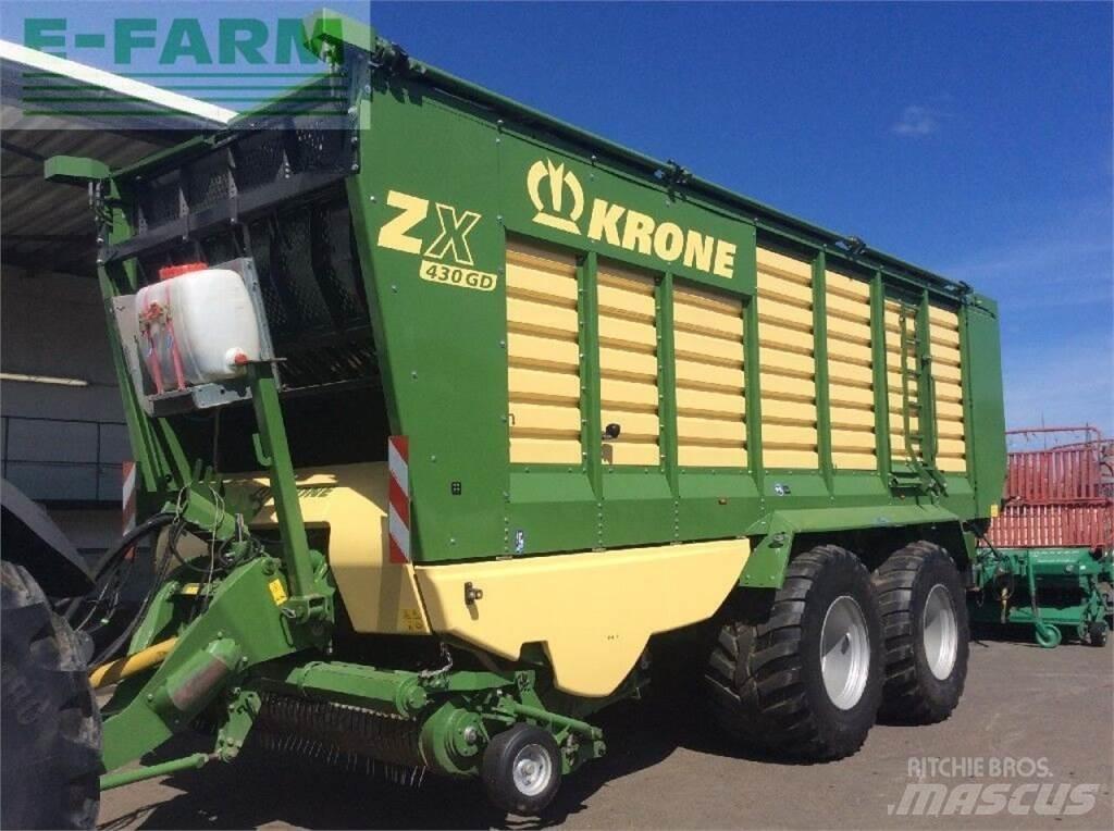 Krone zx 430 gd Gabona átrakó kocsik