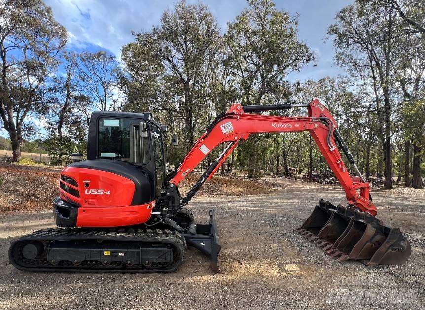 Kubota U55-4G Lánctalpas kotrók