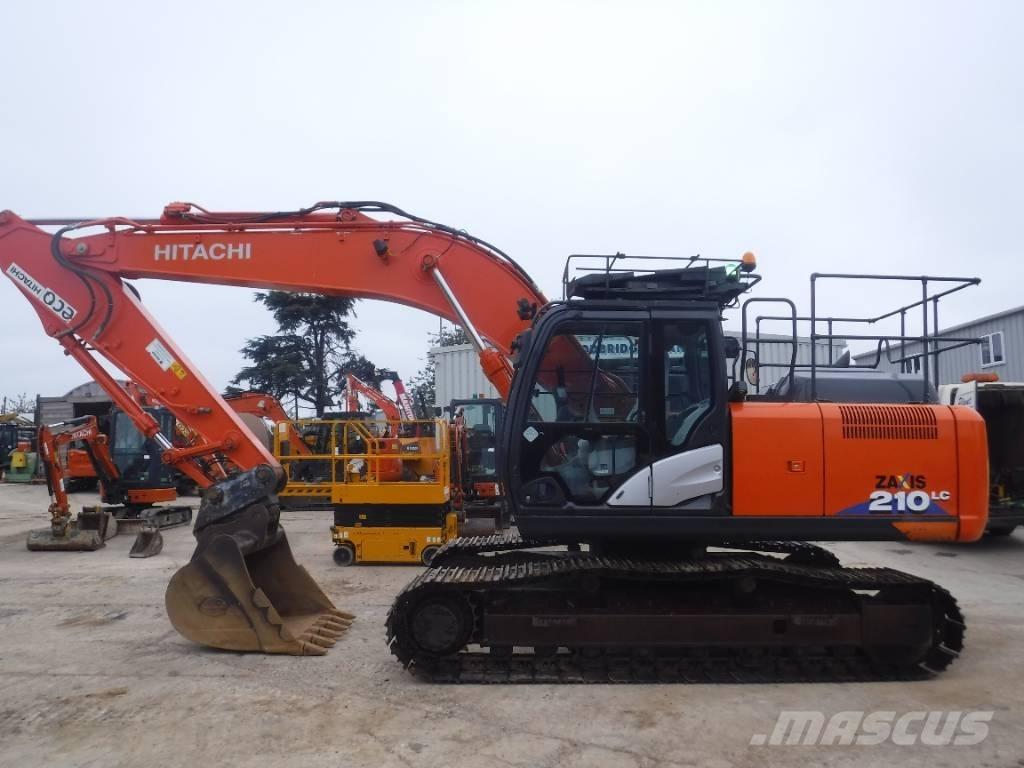 Hitachi ZX 210 LC-6 Lánctalpas kotrók