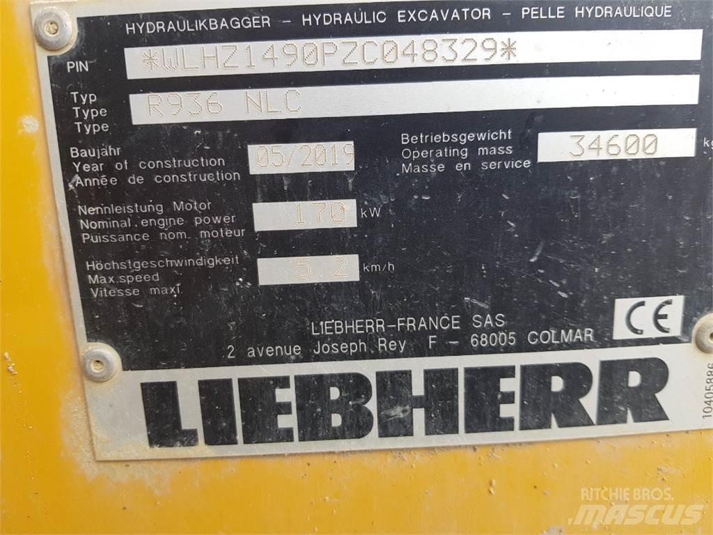 Liebherr R936 NLC Lánctalpas kotrók