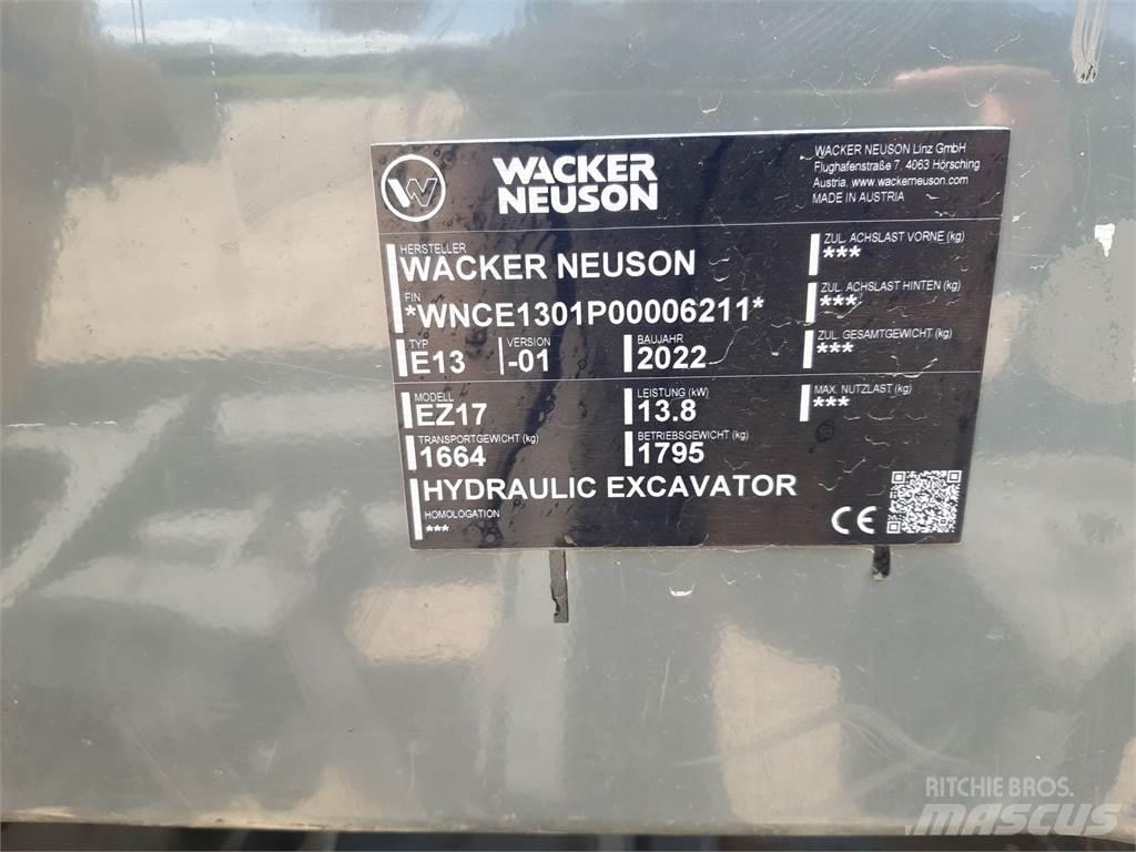 Wacker Neuson EZ17 Lánctalpas kotrók