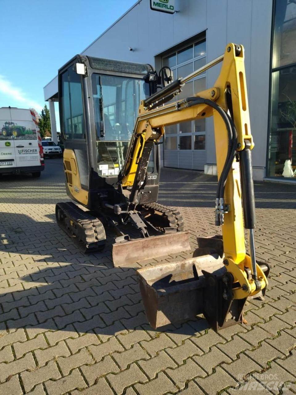 Yanmar SV18 Mini kotrók < 7t