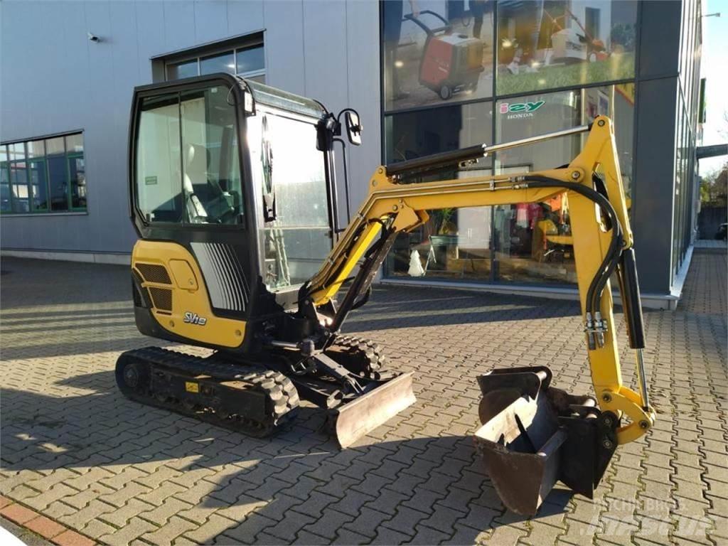 Yanmar SV18 Mini kotrók < 7t