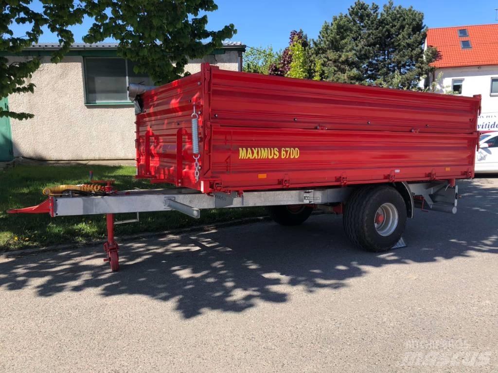 Maximus 6700 Dobozos félpótkocsik