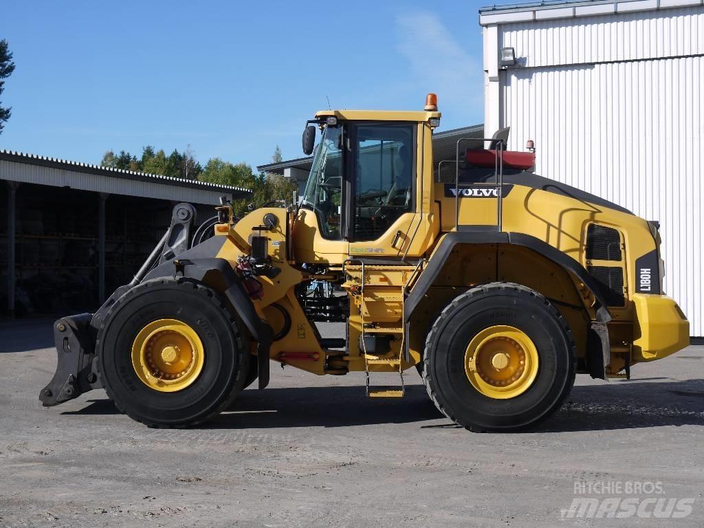 Volvo L 180 H Gumikerekes homlokrakodók