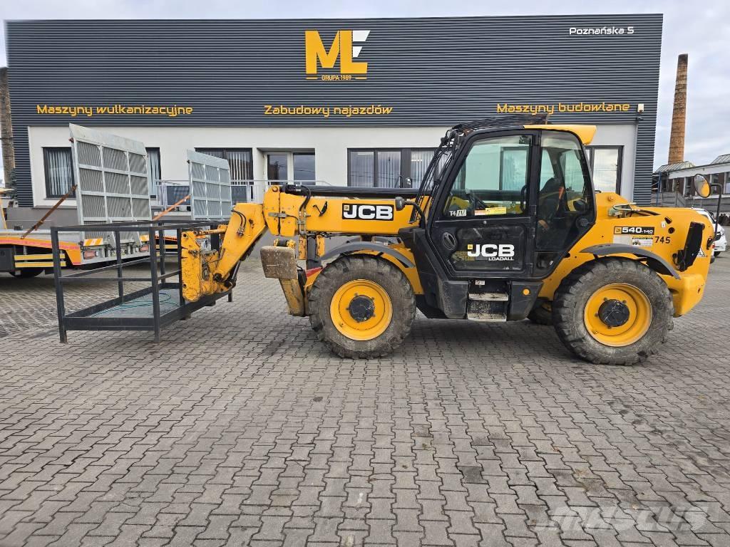JCB 540-140 Teleszkópos rakodók