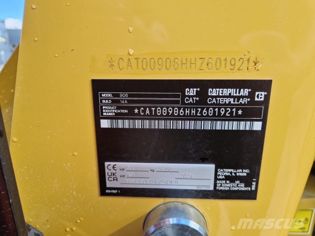 CAT 906 Gumikerekes homlokrakodók