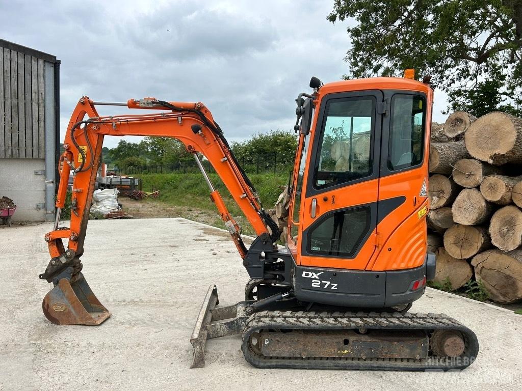 Doosan DX 27 Z Mini kotrók < 7t