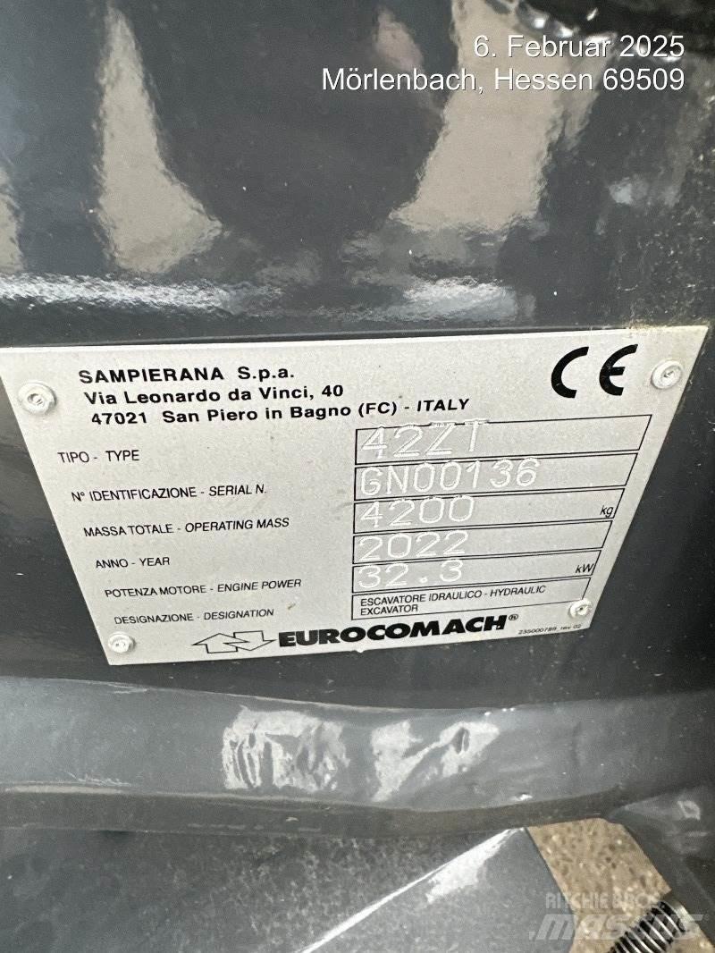Eurocomach 42ZT Mini kotrók < 7t
