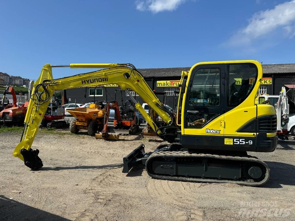 Hyundai Robex 55-9 Mini kotrók < 7t