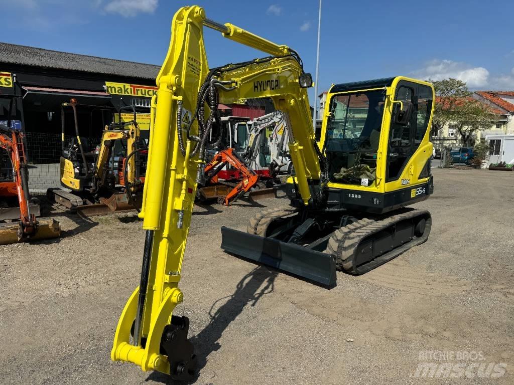 Hyundai Robex 55-9 Mini kotrók < 7t