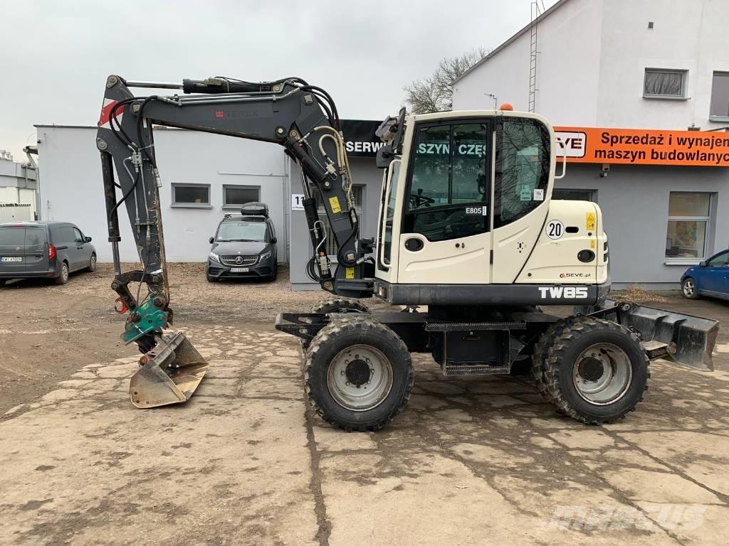 Terex TW 85 Gumikerekes kotrók