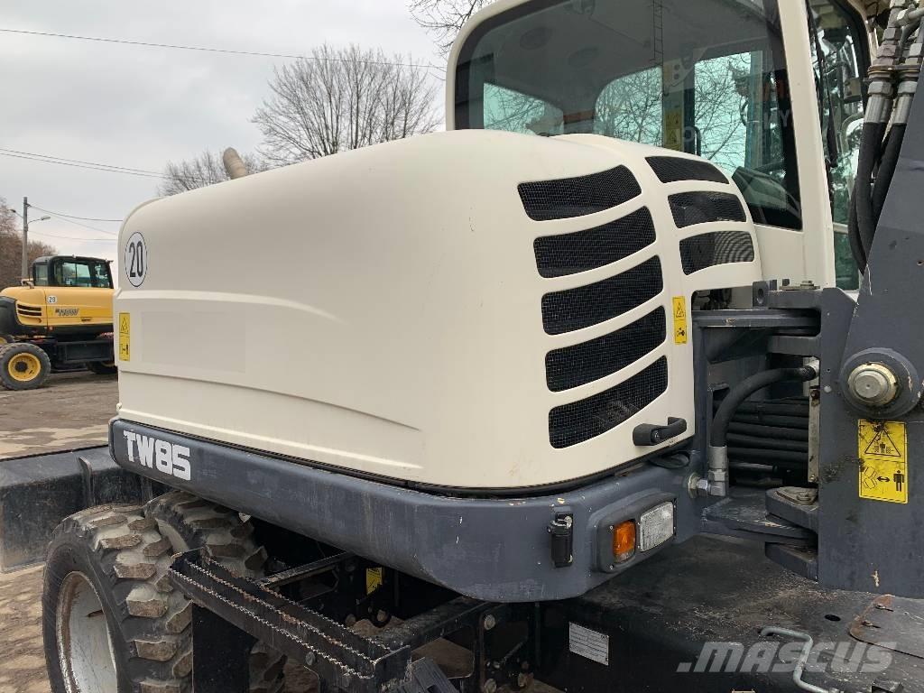 Terex TW 85 Gumikerekes kotrók