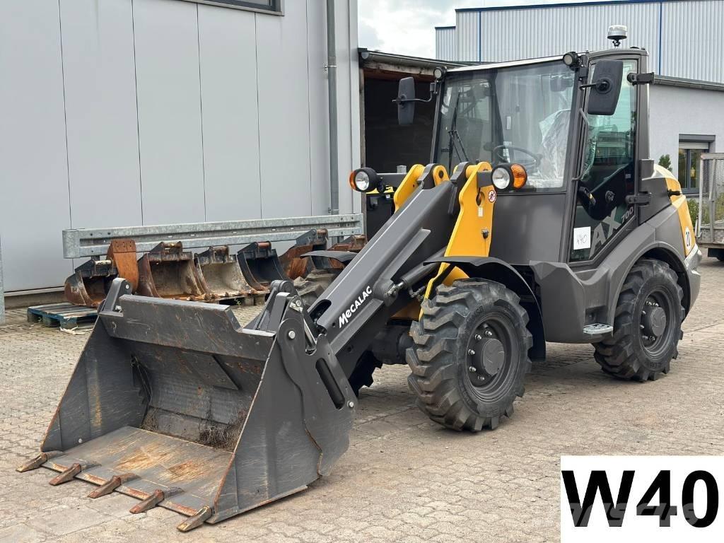 Mecalac AX 700 Gumikerekes homlokrakodók