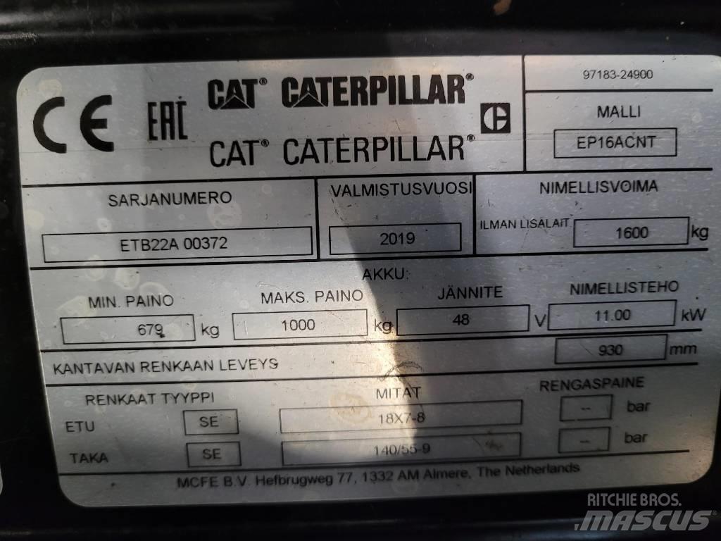 CAT EP16ACNT " OULU " Elektromos targoncák