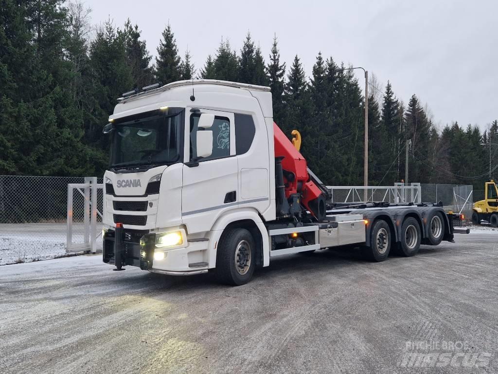 Scania R540 8x2 Darus teherautók