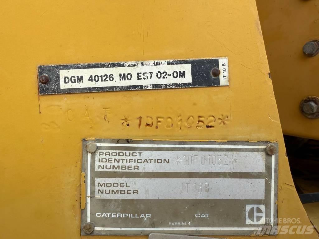 CAT IT 18 B Gumikerekes homlokrakodók