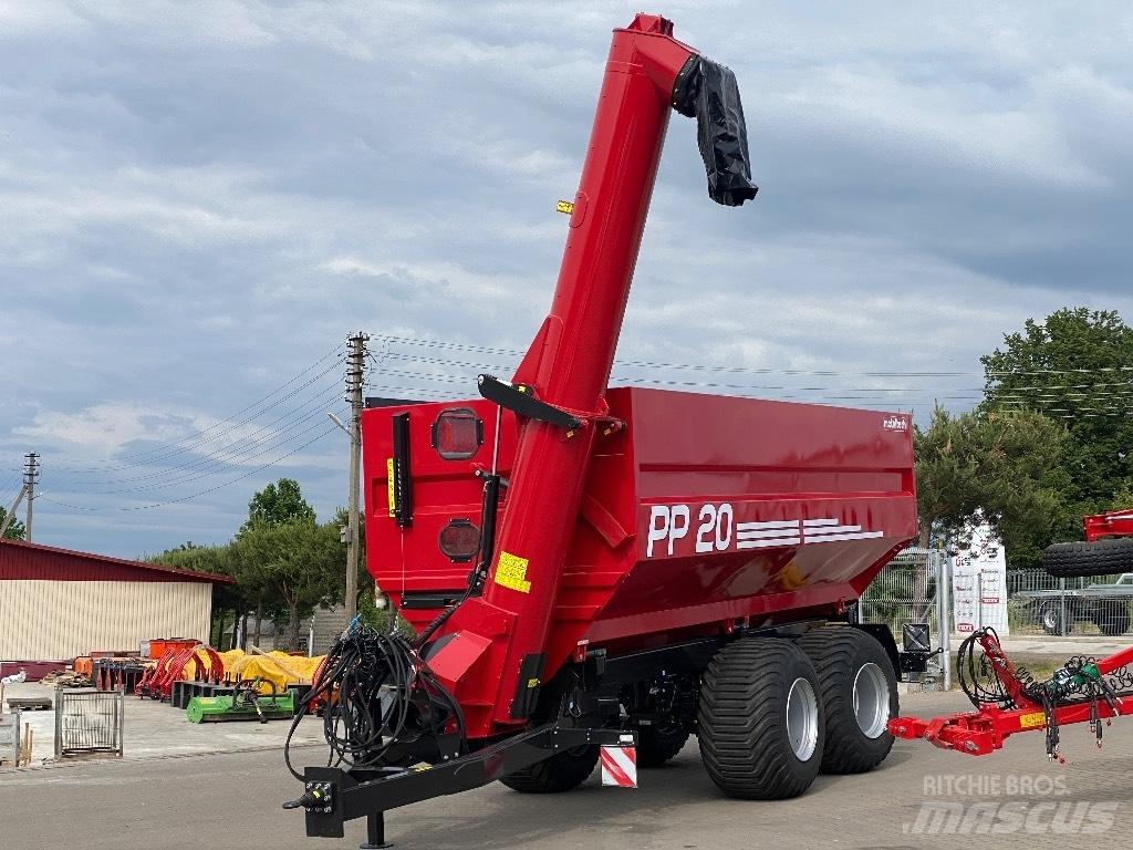 Metaltech PP20 Gabona átrakó kocsik
