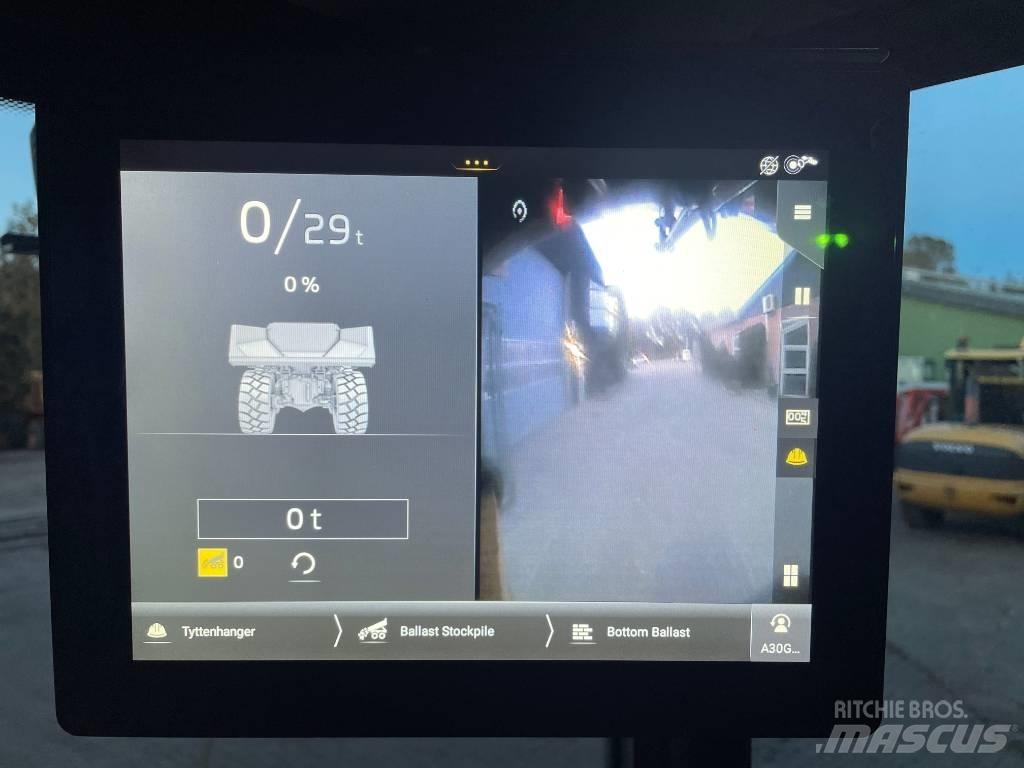 Volvo A30G Csuklósdömperek