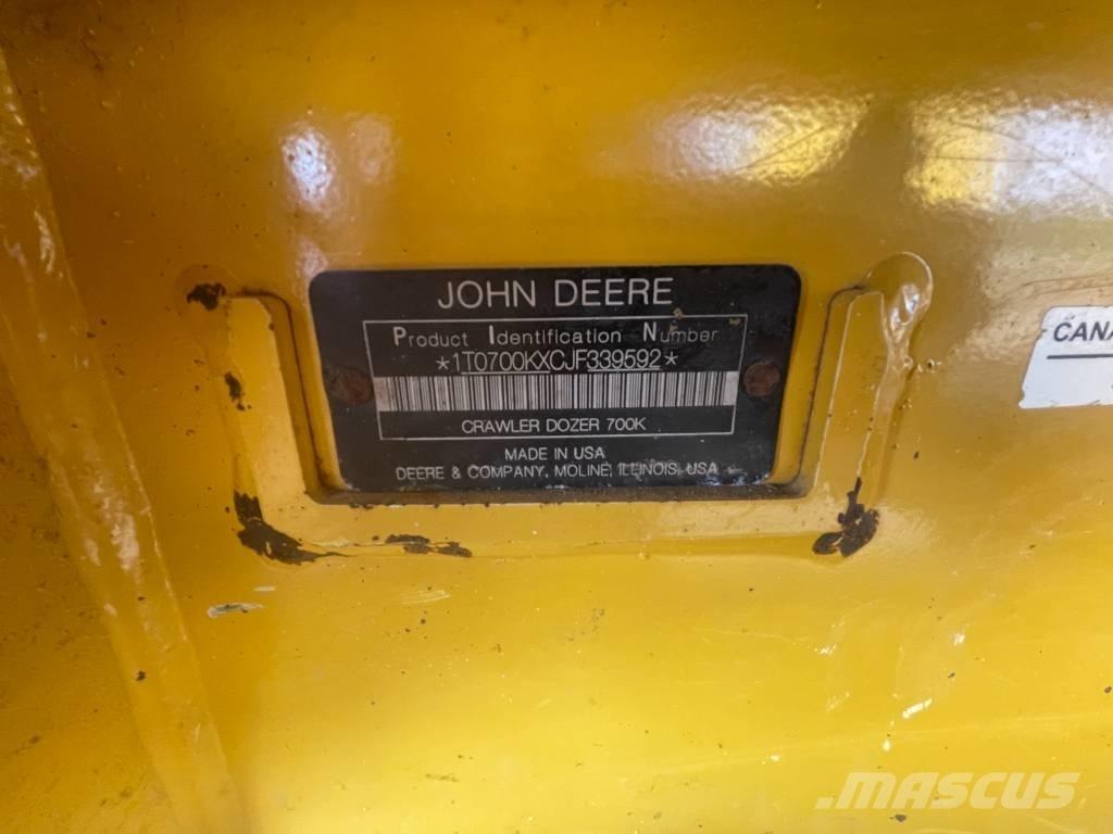DEERE 700K LGP lánctalpas dózerek