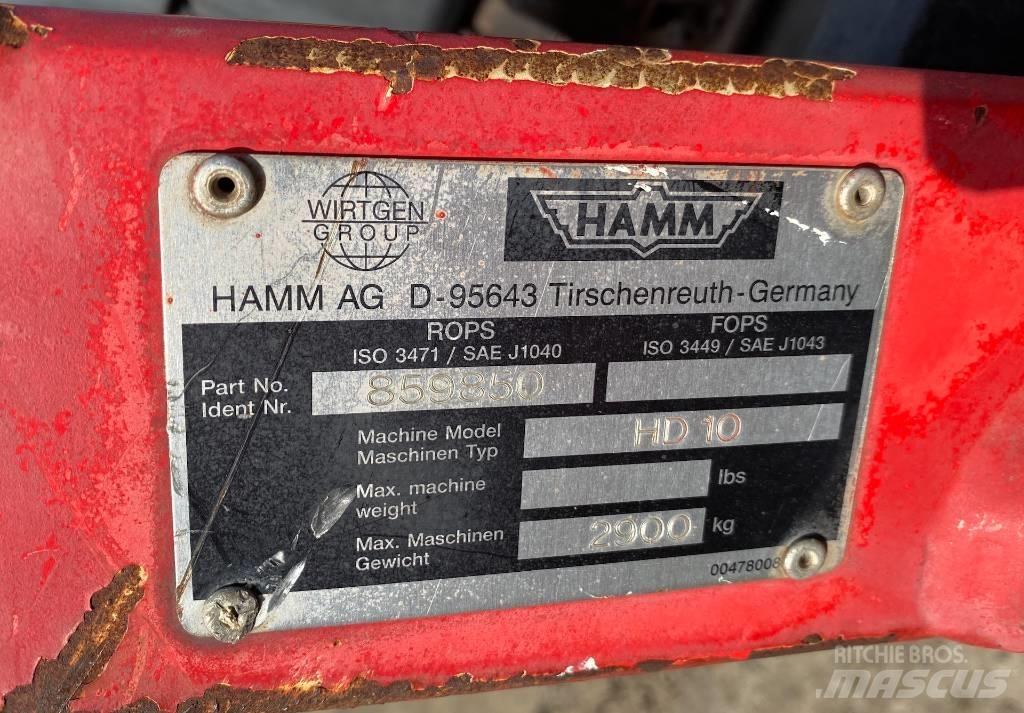 Hamm HD 10 Ikerdobos hengerek