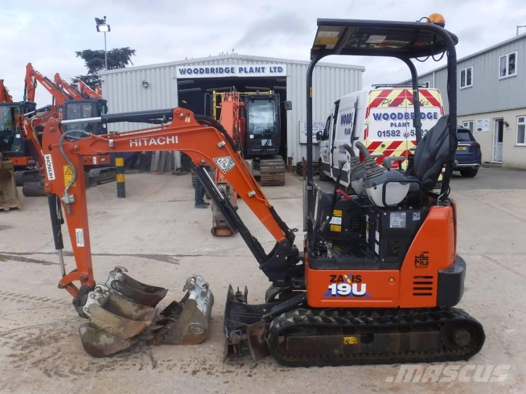 Hitachi ZX 19 U-6 Mini kotrók < 7t