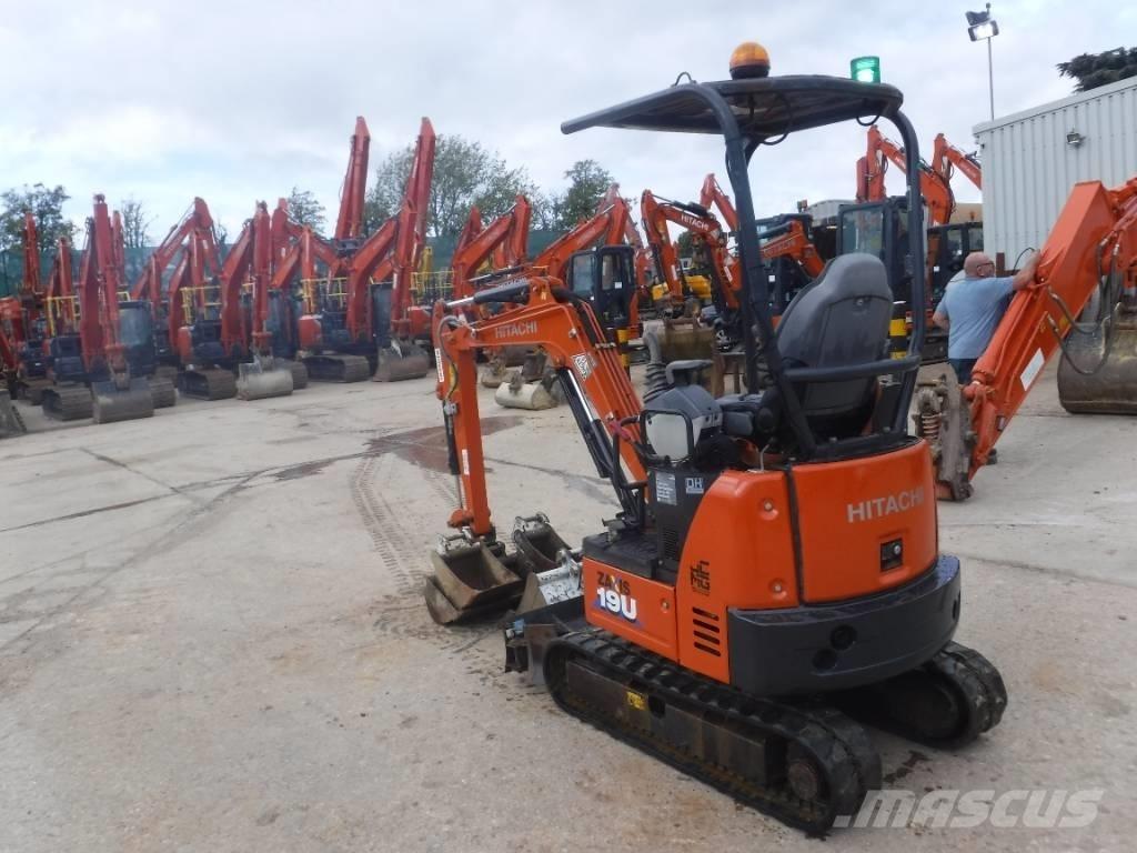 Hitachi ZX 19 U-6 Mini kotrók < 7t
