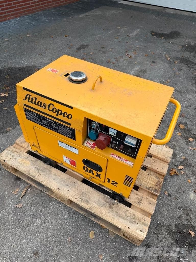 Atlas Copco QAX 12 Dízel áramfejlesztők