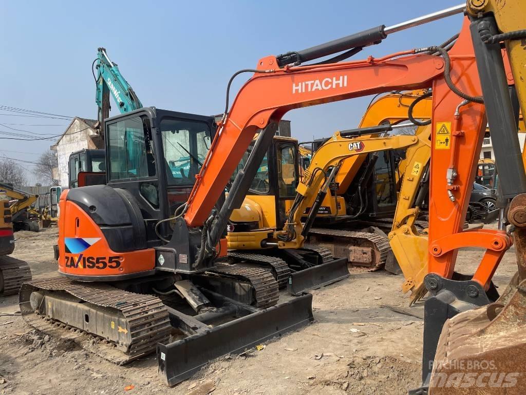 Hitachi ZX 55 Mini kotrók < 7t