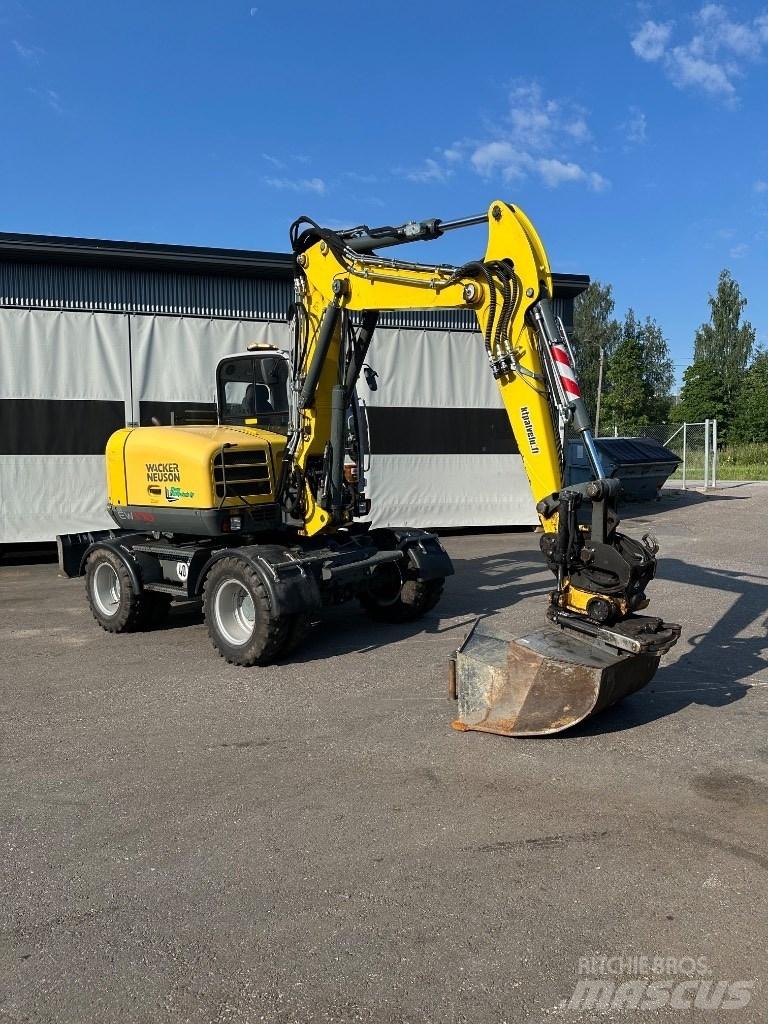 Wacker Neuson EW 100 Gumikerekes kotrók