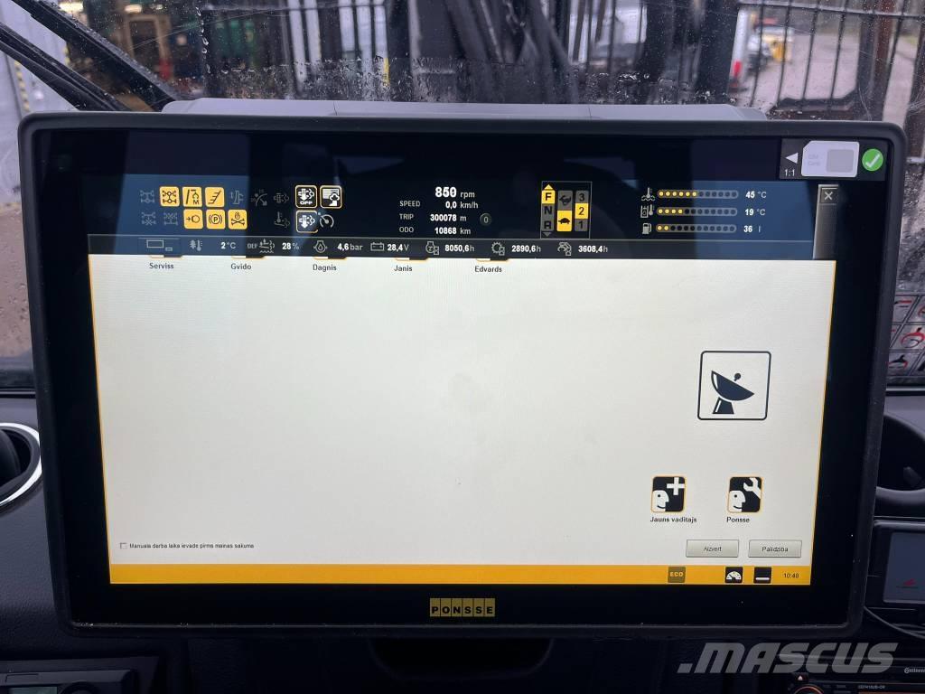 Ponsse Buffalo 8W Kihordók