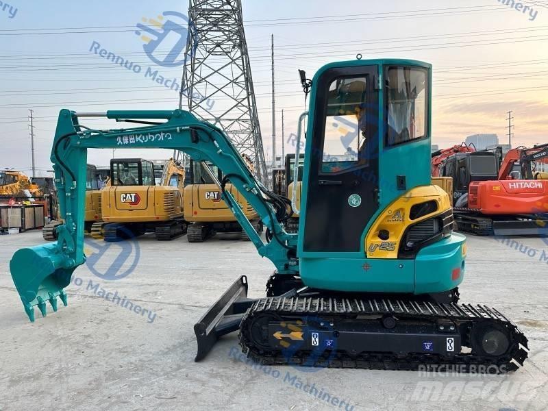 Kubota U 25 Mini kotrók < 7t