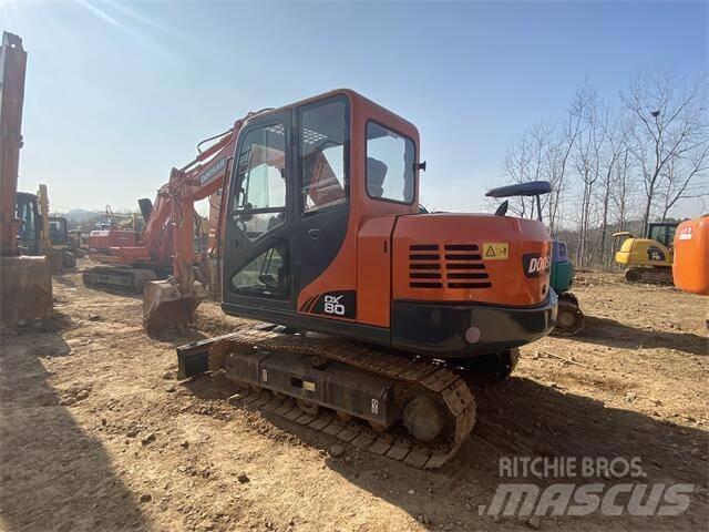 Doosan DX80 Mini kotrók < 7t