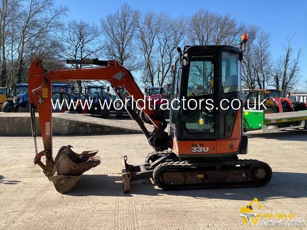 Hitachi ZX 33 U Mini kotrók < 7t