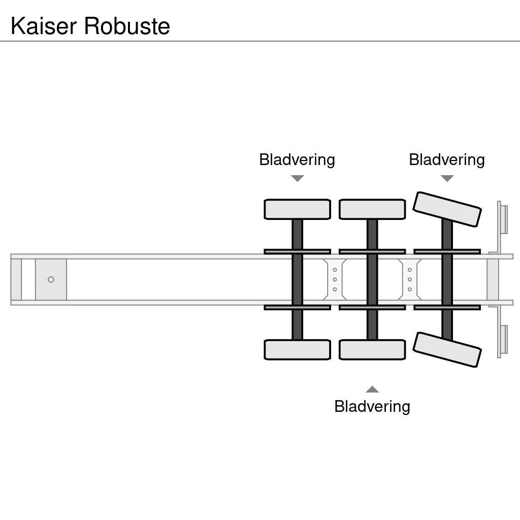 Kaiser Robuste Mélybölcsős félpótkocsik