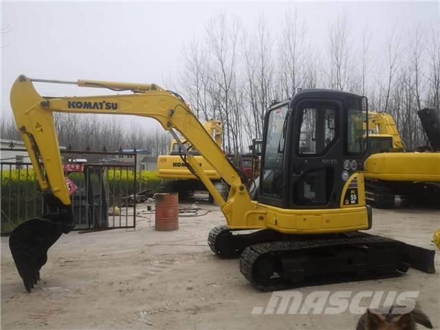 Komatsu PC 55 Lánctalpas kotrók