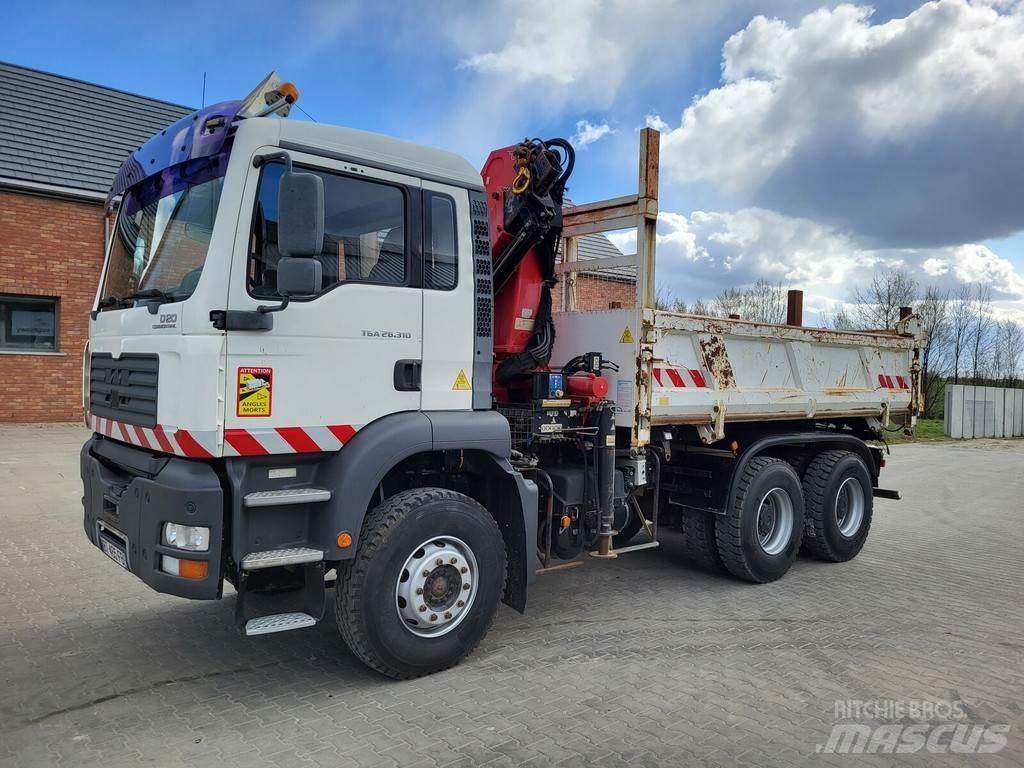 MAN TGA 26.310 Billenő teherautók