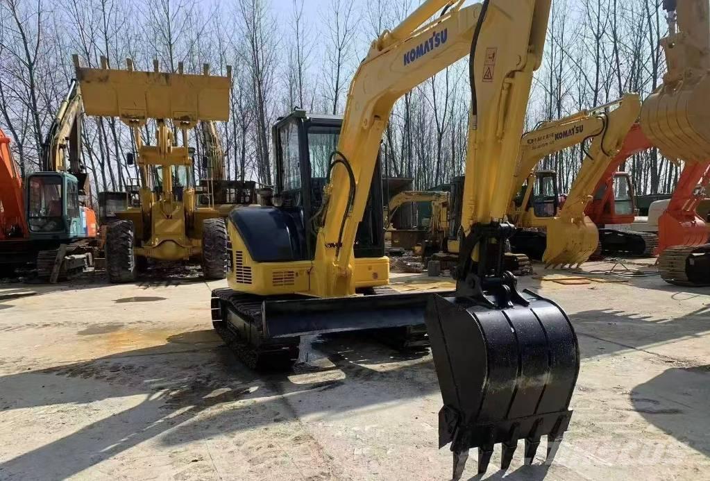 Komatsu PC 55 Mini kotrók < 7t