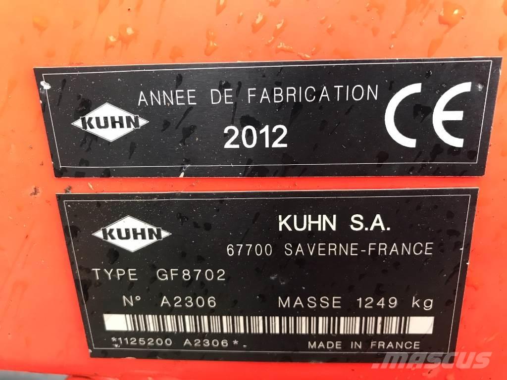 Kuhn GF 8702 Rendkészítő