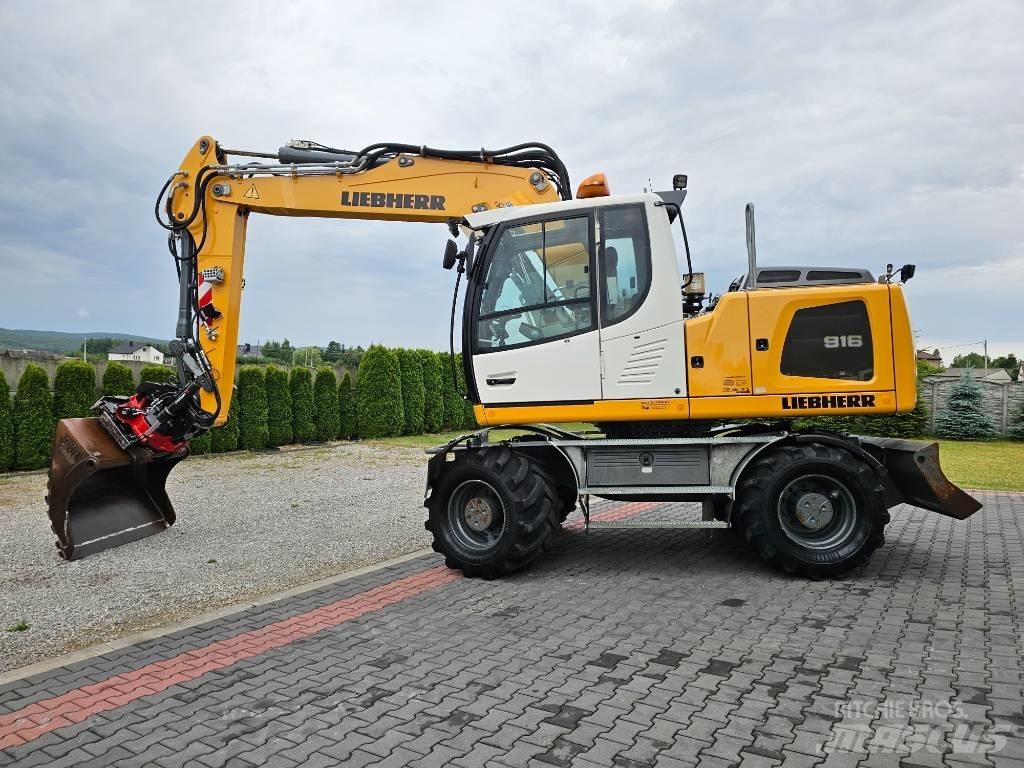 Liebherr A 916 Gumikerekes kotrók