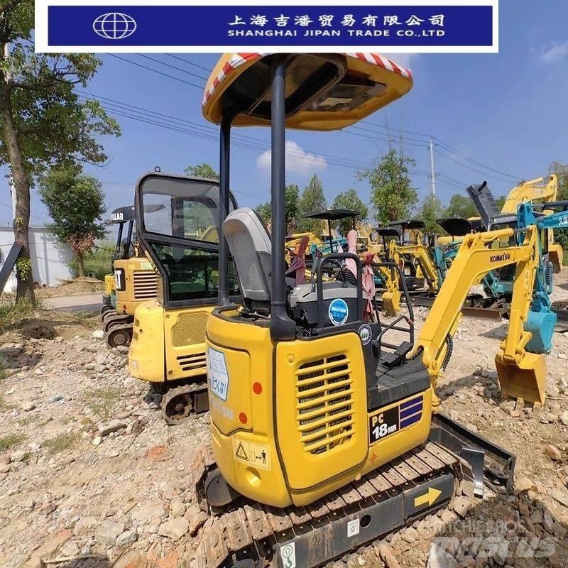 Komatsu PC 18 MR Mini kotrók < 7t